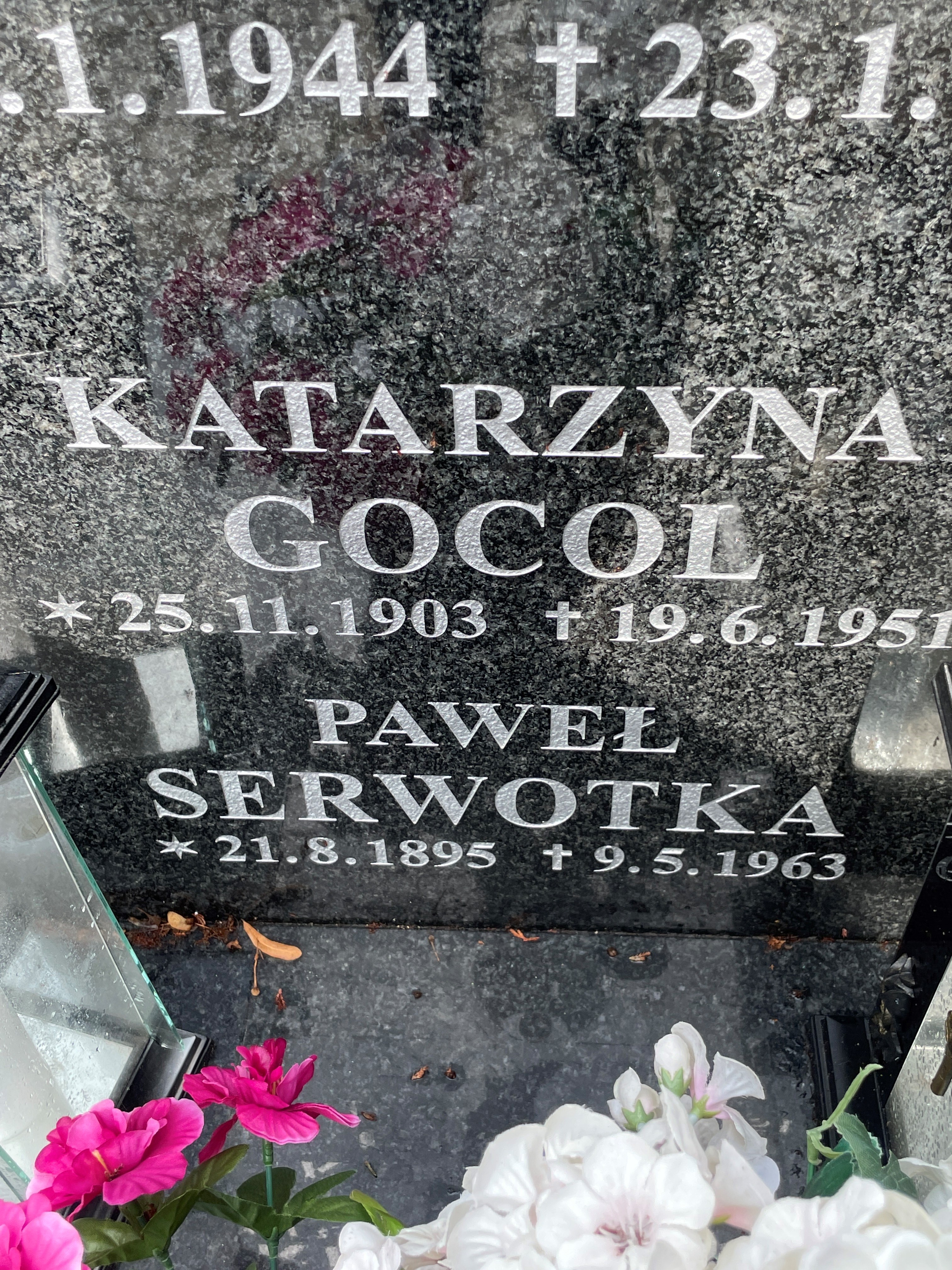 Grób Katarzyna Gocol