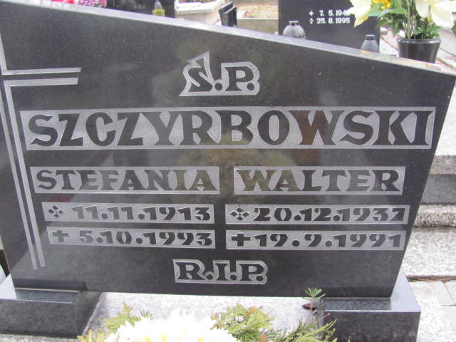 Walter Szczyrbowski 1937 Mikołów - Grobonet - Wyszukiwarka osób pochowanych