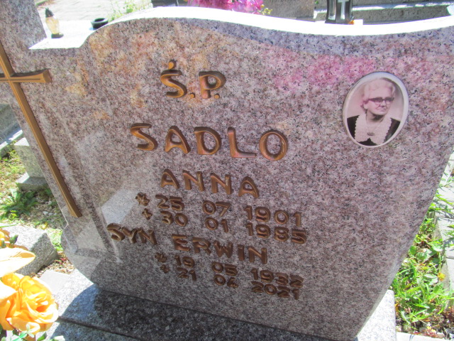 Anna Sadło 1901 Mikołów - Grobonet - Wyszukiwarka osób pochowanych