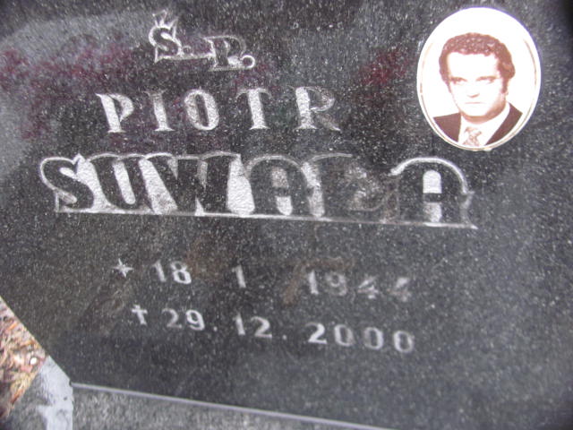 Piotr Suwała 1944 Mikołów - Grobonet - Wyszukiwarka osób pochowanych