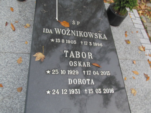 Oskar Tabor 1929 Mikołów - Grobonet - Wyszukiwarka osób pochowanych