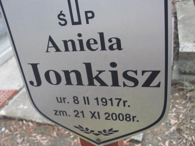 Aniela Jonkisz 1917 Mikołów - Grobonet - Wyszukiwarka osób pochowanych