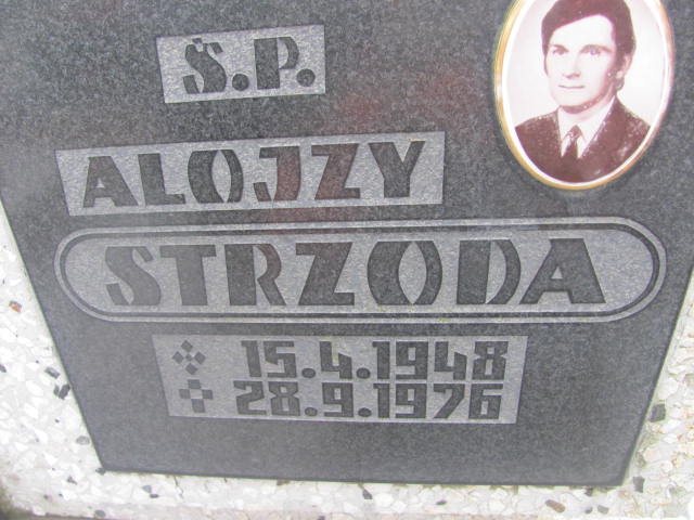 Alojzy Strzoda 1948 Mikołów - Grobonet - Wyszukiwarka osób pochowanych