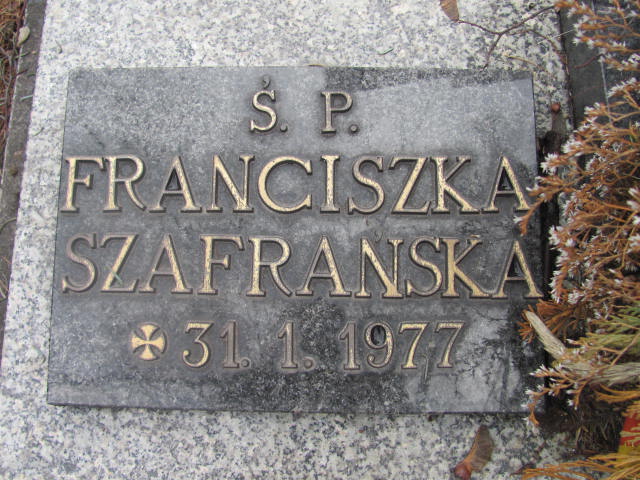 Wojciech Szafrański 1896 Mikołów - Grobonet - Wyszukiwarka osób pochowanych