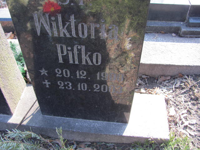 Marie Pifko 1871 Mikołów - Grobonet - Wyszukiwarka osób pochowanych