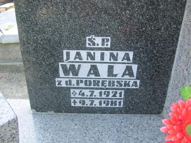 Mieczysław Wala 1954 Mikołów - Grobonet - Wyszukiwarka osób pochowanych