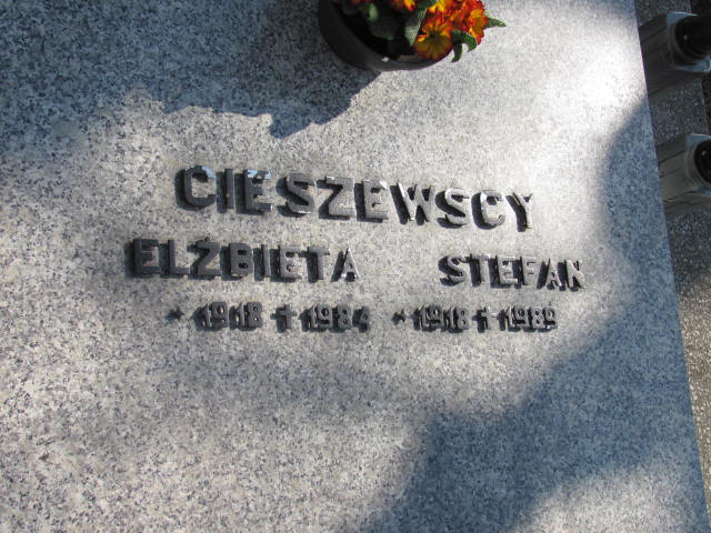 Stefan Cieszewski 1918 Mikołów - Grobonet - Wyszukiwarka osób pochowanych