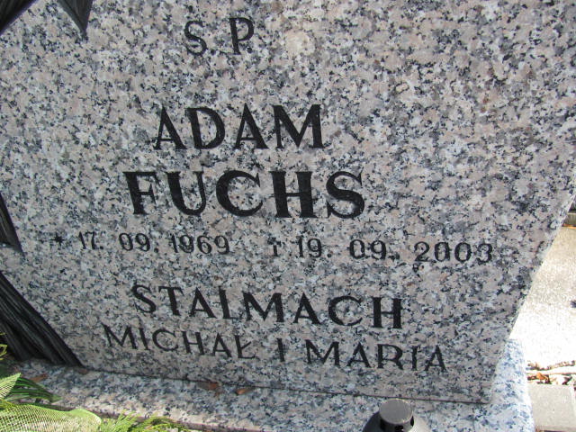 Adam Fuchs 1969 Mikołów - Grobonet - Wyszukiwarka osób pochowanych