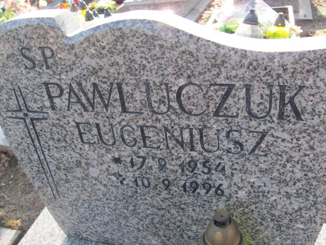 Eugeniusz Pawluczuk 1954 Mikołów - Grobonet - Wyszukiwarka osób pochowanych