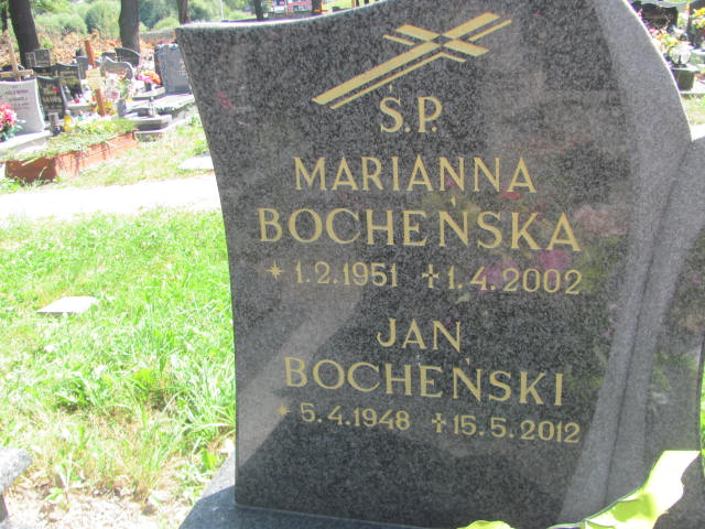 Marianna Bocheńska 1951 Mikołów - Grobonet - Wyszukiwarka osób pochowanych