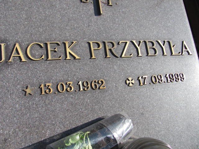 Jacek Przybyła 1962 Mikołów - Grobonet - Wyszukiwarka osób pochowanych