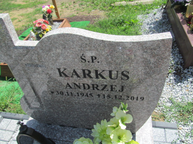 Andrzej Karkus 1954 Mikołów - Grobonet - Wyszukiwarka osób pochowanych